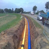 Raesfeld - Erle Gas- und Wasserleitung